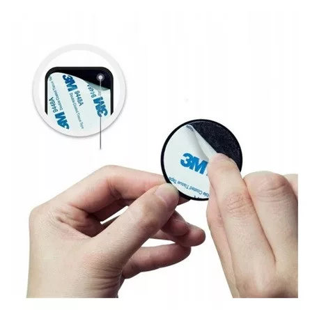 Spigen Kuel A210 (4db) telefon autós tartó fémlap fekete