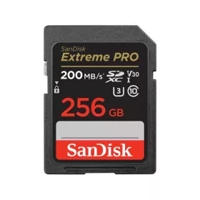   SANDISK 121597, SDXC EXTREME PRO KÁRTYA 256GB, 200/140 MB/s , UHS-I, Class 10, U3, V30