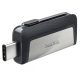 SanDisk Pendrive - 64GB Dual Drive Luxe (150MB/s, Type-C, USB 3.1 Gen 1, fekete)