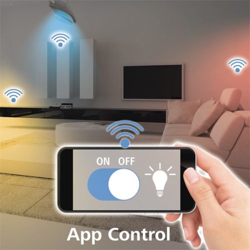 HAMA 176597, OKOS WIFI LED IZZÓ E27, RGB, 10W