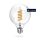 HAMA 176644, OKOS WIFI LED IZZÓ, MATTER, E27, GLOBE, RGBW FILAMENT, 4,9W