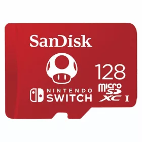   SANDISK 183552, microSDXC KÁRTYA NINTENDO SWITCH 128GB, 100MB/s, U3, C10, A1, UHS-1