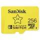 SANDISK 183573, microSDXC KÁRTYA NINTENDO SWITCH 256GB, 100MB/s, U3, C10, A1, UHS-1