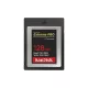 SANDISK 186485, CFEXPRESS EXTREME PRO® KÁRTYA 128GB, Type B, 1700MB/s, 1200MB/s,