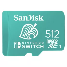   SANDISK 186522, microSDXC KÁRTYA NINTENDO SWITCH 512GB, 100MB/s, U3, C10, A1, UHS-1