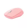 RAPOO 187092, MULTIMODE "M100 SILENT" BLUETOOTH + 2,4GHZ OPTIKAI EGÉR, RÓZSASZÍN