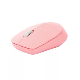   RAPOO 187092, MULTIMODE "M100 SILENT" BLUETOOTH + 2,4GHZ OPTIKAI EGÉR, RÓZSASZÍN