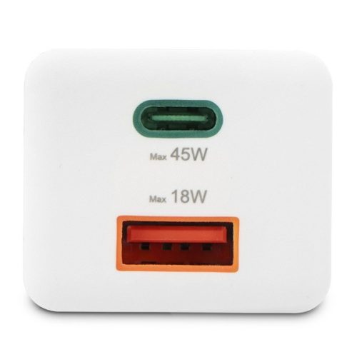 HAMA 201993, HÁLÓZATI TÖLTŐ, USB + TYPE-C "PD,QC" 45W