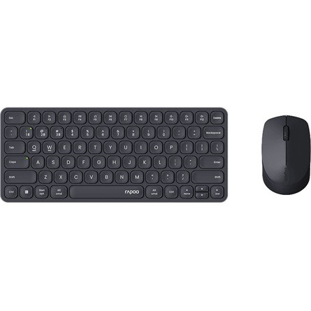 Rapoo 9010M Bluetooth / vezeték nélküli magyar membrán billentyűzet + egér