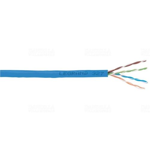 Legrand fali kábel - Cat6, F/UTP, 500m, kék, réz, PVC