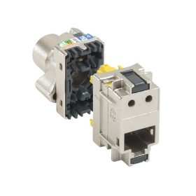   Legrand keystone - Cat6A árnyékolatlan (UTP) LCS2 gyorscsatlakozós 180° 500 Mhz 10Gigabit