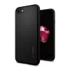 Spigen iPhone SE 3 (2022) SPIGEN LIQUID AIR szilikon telefonvédő ütésállóság, rombusz, FEKETE