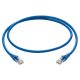LEGRAND patch kábel RJ45-RJ45 Cat6 árnyékolt (F/UTP) LSZH (LSOH) 5 méter kék d: