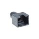 LEGRAND RJ45 törésgátló, csatlakozódugó és kábel kapcsolatához, fekete