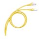 LEGRAND patch kábel RJ45-RJ45 Cat6A árnyékolt (S/FTP) PVC 3 méter sárga d: 6,2mm