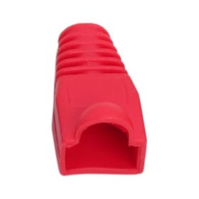   VEZ Törésgátló RJ45 csatlakozóhoz (05230PI-100), piros, 100db/csomag