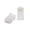 VEZ RJ45 Cat5 csatlakozó UTP patch kábelre, 100db/csomag