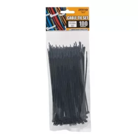   HANDY-TOOLS Vezeték kötegelő - 05413 (150x2,5mm, fekete, 100db-os)