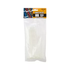   HANDY-TOOLS Vezeték kötegelő - 05414 (150x3,6mm, fehér, 100db-os)