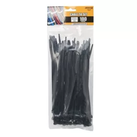   HANDY-TOOLS Vezeték kötegelő - 05417 (200x3,6mm, fekete, 100db-os)