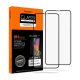 Spigen iPhone X 5.8 SPIGEN FC képernyővédő üveg 2db 2.5D, színkiemelés, FEKETE