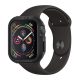 Spigen Apple Watch Series 9 41mm SPIGEN RUGGED ARMOR műanyag óra keret ütésállóság FEKETE