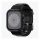 Spigen Apple Watch Series SE 2 44mm SPIGEN RUGGED ARMOR PRO pótszíj egyedi méret, ütésállóság + szilikon keret, FEKETE