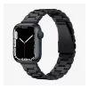 Spigen Apple Watch Series 10 46mm SPIGEN MODERN FIT pótszíj egyedi méret, fém, FEKETE
