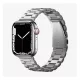 Spigen Apple Watch Series 10 46mm SPIGEN MODERN FIT pótszíj egyedi méret, fém, EZÜST