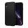 Spigen iPhone XR 6.1 SPIGEN LIQUID AIR szilikon telefonvédő ütésállóság, rombusz, FEKETE