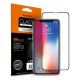 Spigen iPhone 11 SPIGEN FC képernyővédő üveg 2.5D, színkiemelés, FEKETE