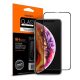 Spigen iPhone 11 Pro Max SPIGEN FC képernyővédő üveg 2.5D, színkiemelés, FEKETE