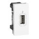 Legrand Program Mosaic USB bemenet, 1m, fehér
