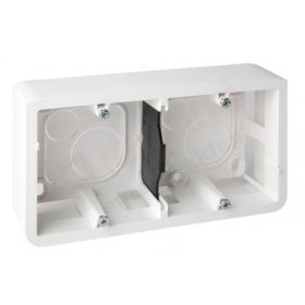   Legrand Program Mosaic falon kívülidoboz 2x2m, vízszintes 5-ösével rendelhető