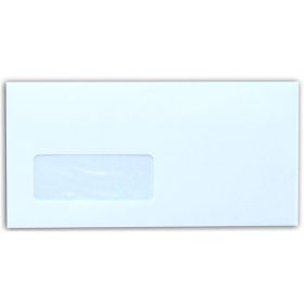 EURO Boríték, LA4, szilikonos, bal ablakos,