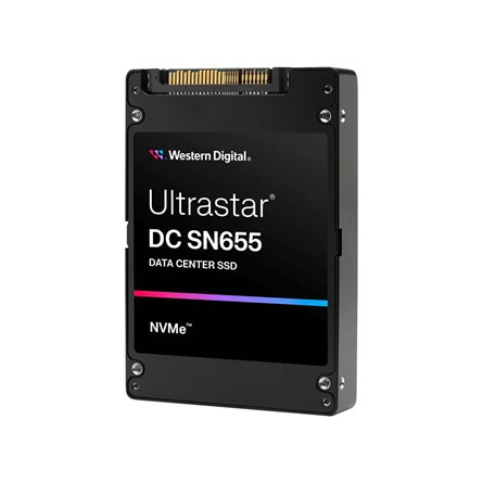 HGST Ultrastar DC SN655 3,84TB PCIe x4 (4.0) 2,5" 15mm (U.3) SSD