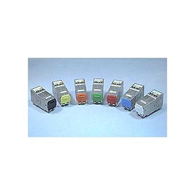   AMP Színes porvédő AMP-TWIST-6AS betéthez (50db/csomag) - zöld