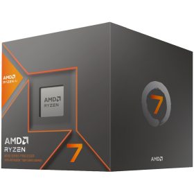   AMD CPU Desktop Ryzen 7 8C/16T 8700F (4.1GHz/5.0GHz,24MB,65W,AM5) box, with Wraith Stealth Cooler