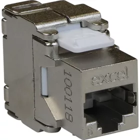   EXCEL Keystone Betét Cat.6 FTP (szerszám nélkül szerelhető)