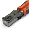 HANDY-TOOLS Handy Krimpelő fogó - 10178 (kábeltesztelővel, RJ11/RJ12/RJ45, racsnis)
