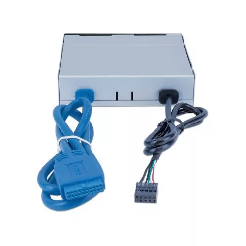 Manhattan Kártyaolvasó - 48in1 USB3.0 beépíthető író/olvasó