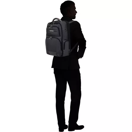 Samsonite Pro-Dlx 17,3" notebook nylon hátizsák fekete