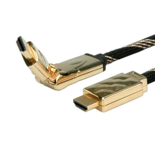 Roline KAB Roline HDMI Ethernet M/M kábel 360° csatlakozóval - 2m