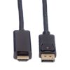 Roline KAB ROLINE DisplayPort - HDMI 4K M/M kábel - 3m