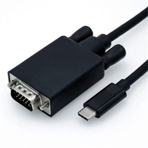 Roline KAB ROLINE USB C 3.1 - VGA adapter M/M kábellel - 1m