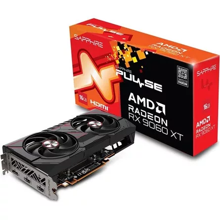 Sapphire Radeon RX 9060 XT PULSE 8GB GDDR6 128-bit grafikus