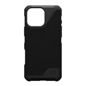   UAG iPhone 16 Pro Max UAG METROPOLIS LT szilikon telefonvédő erős ütésállóság, szőtt minta, FEKETE