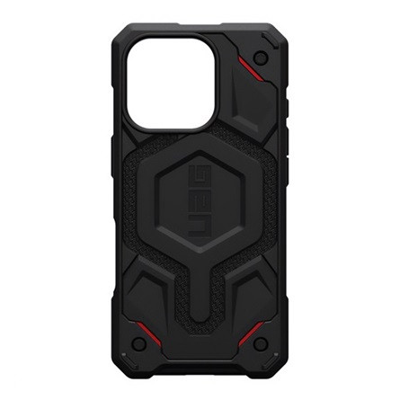 UAG iPhone 16 Pro UAG MONARCH PRO szilikon telefonvédő erős ütésállóság, MagSafe, FEKETE