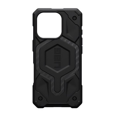 UAG iPhone 16 Pro UAG MONARCH PRO szilikon telefonvédő erős ütésállóság, MagSafe, FEKETE
