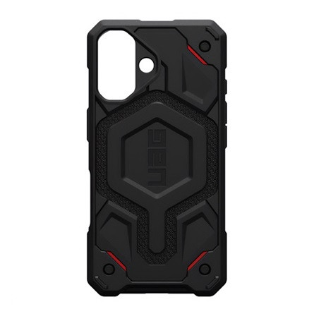 UAG iPhone 16 UAG MONARCH PRO szilikon telefonvédő erős ütésállóság, MagSafe, FEKETE